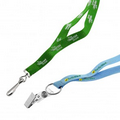 1/2" Recycled Screen Printed Lanyard (Direct Import - 10 Weeks Ocean)